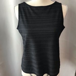 Black see through stripped Preview shirt
